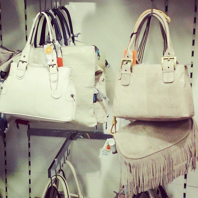 So many gorgeous bags in TKMaxx right now..I ended up getting the one with the tassells on #handbag #fashion