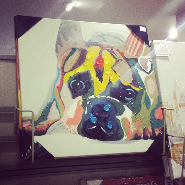 Loved this painting in Home Sense today! I want my own place NOW! #homesense #home #homedecor #painting #popart #art