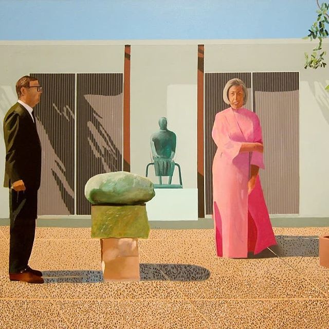 I would like to know who gave David Hockney permission to paint so beautifully